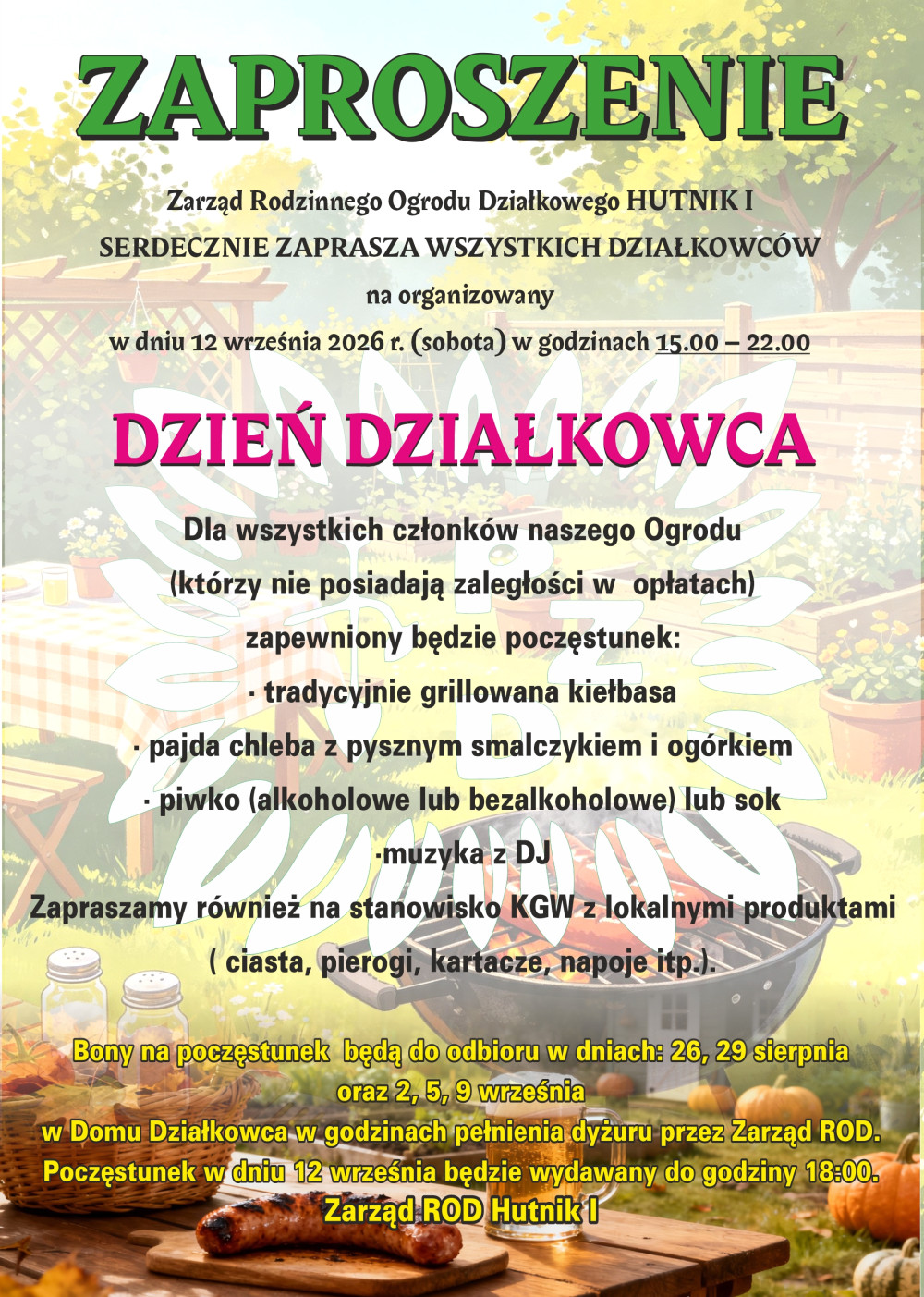 DZIEŃ DZIAŁKOWCA 2026